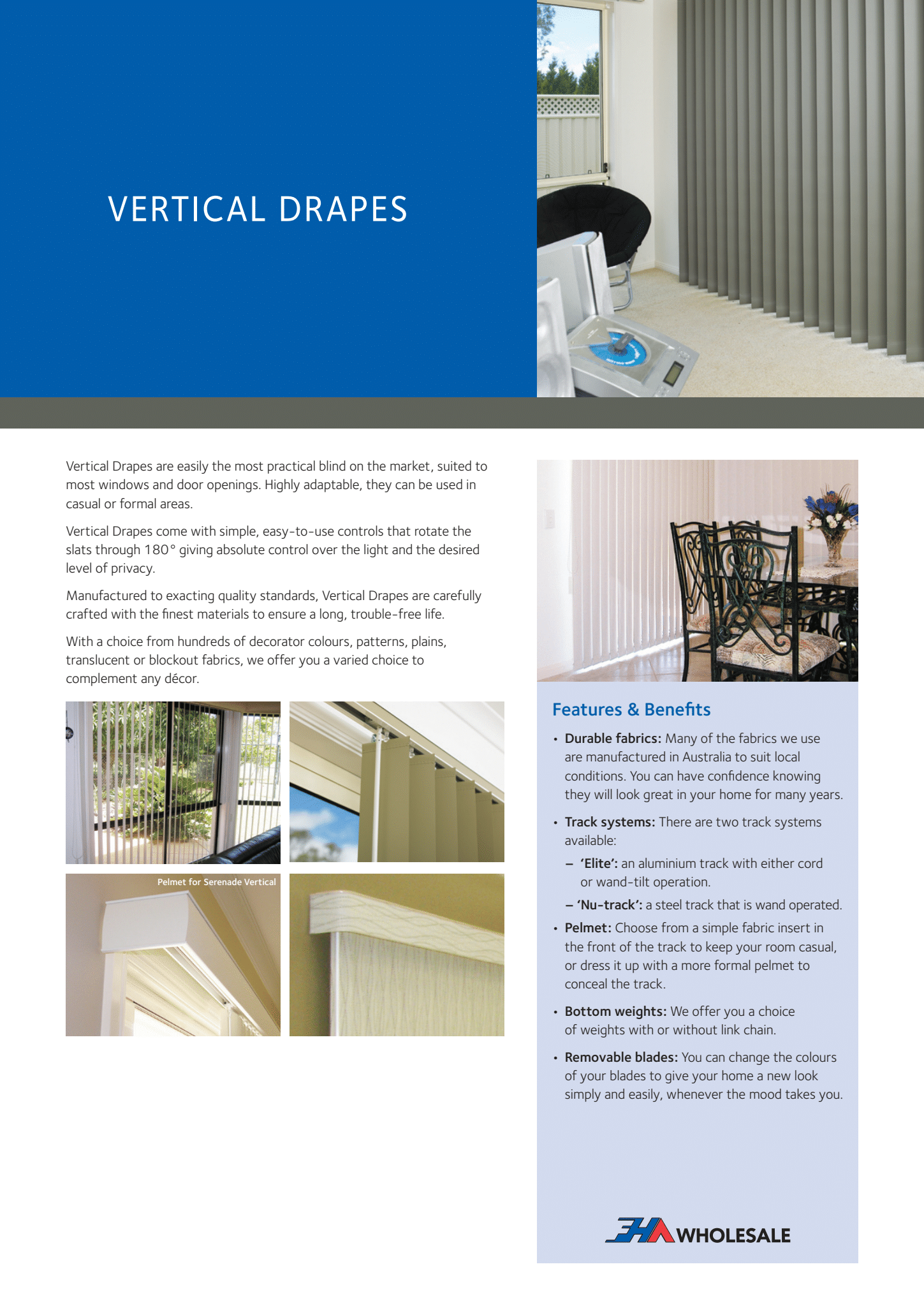 Vertical Blinds in Toowoomba Complete Blinds & Awnings
